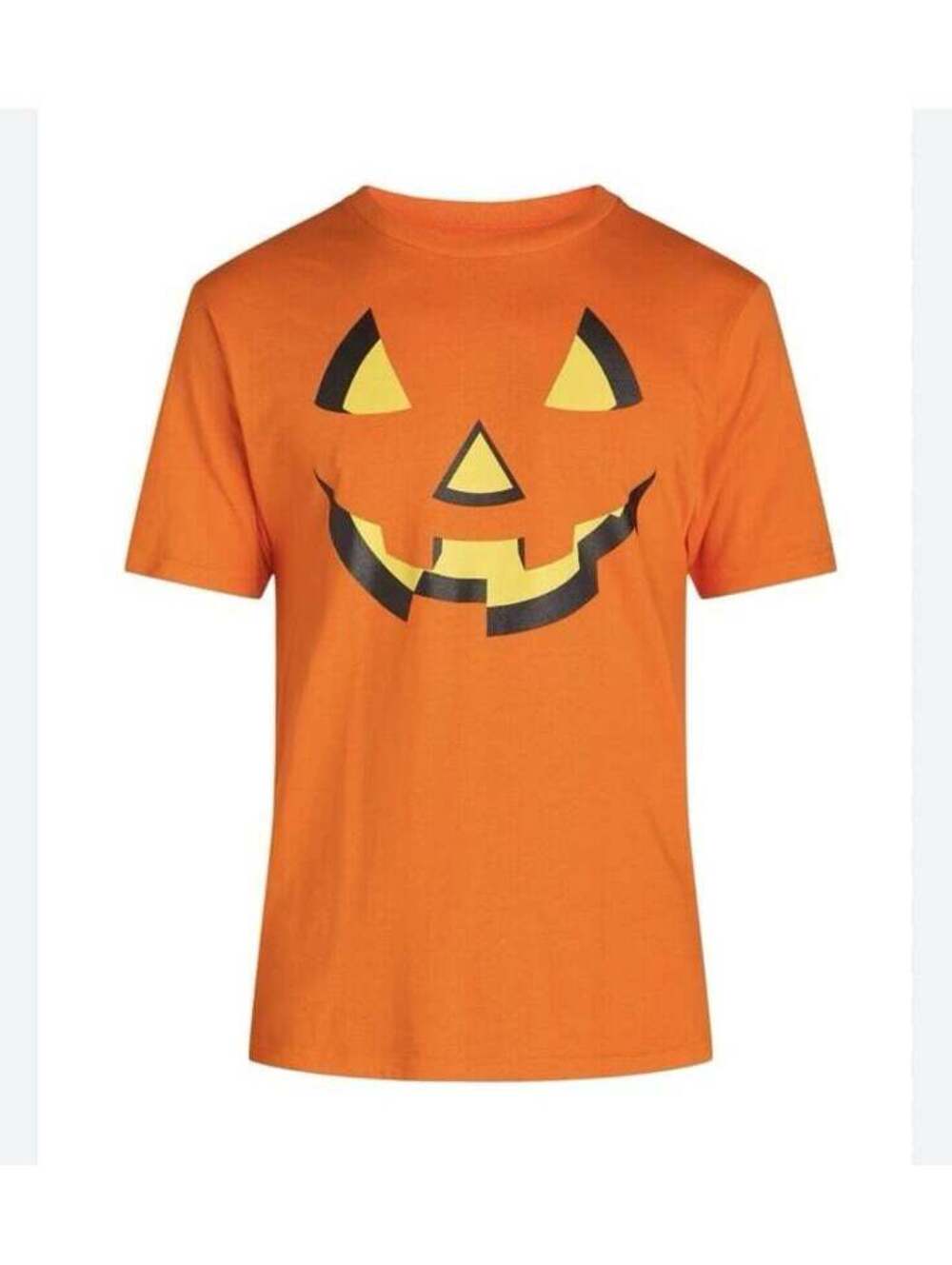 Way to Celebrate Men's Halloween Jack-o'-Lantern Graphic Tee
